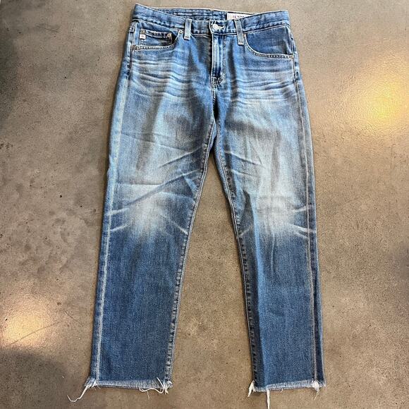 Adriano Goldschmied AG ED Denim ankle cropped straight leg women 26 regular pant - Picture 3 of 6